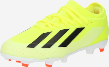 ADIDAS PERFORMANCE Athletic Shoes 'X Crazyfast League' in Yellow: front
