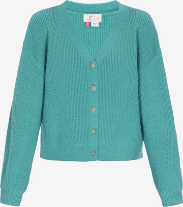 IZIA Kardigán 'Boho' - Zelená: predná strana