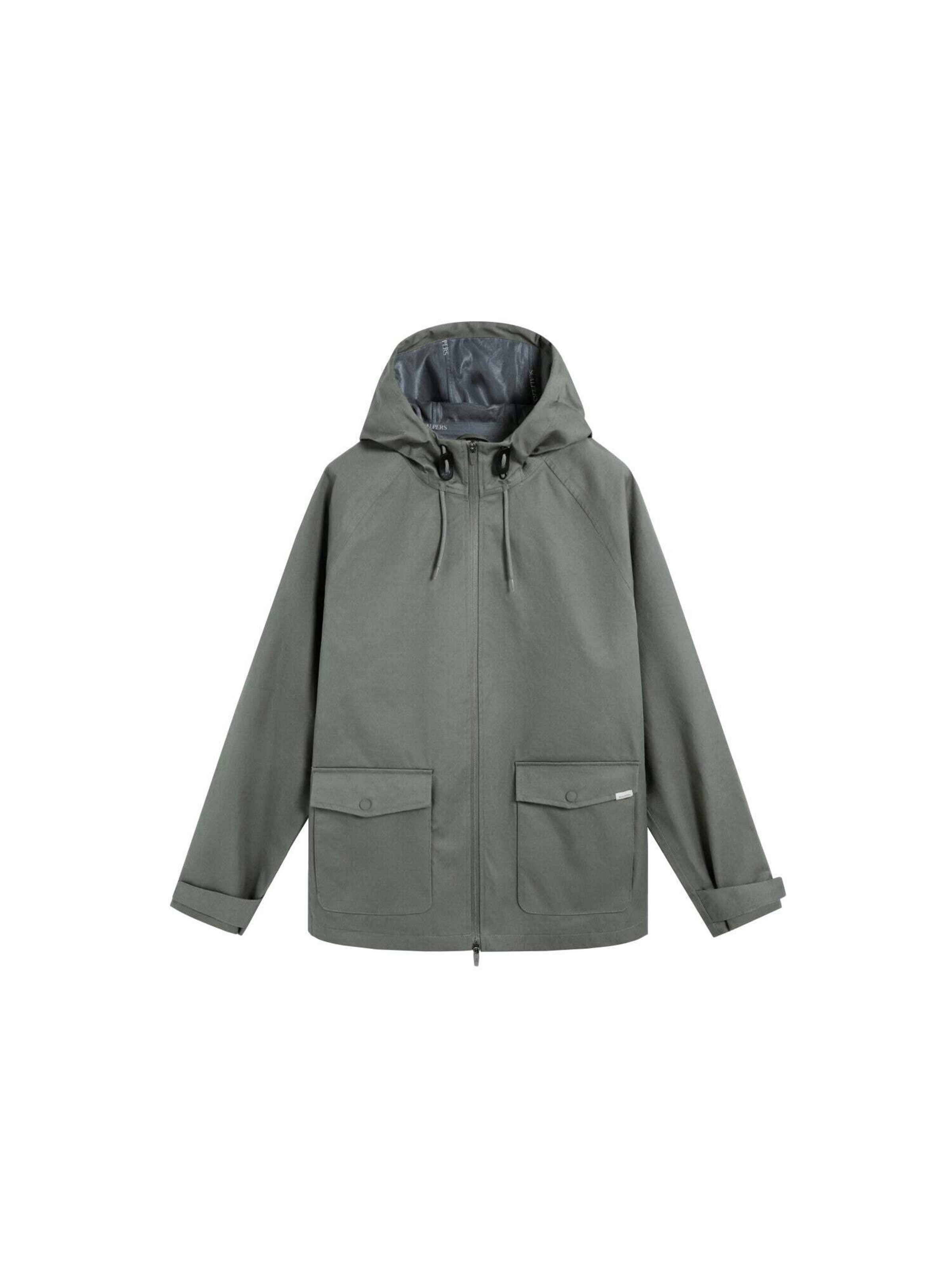 Scalpers Přechodná bunda – zelená: přední strana