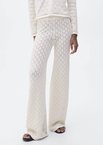 MANGO Regular Hose 'Sito' in Beige: Vorderseite