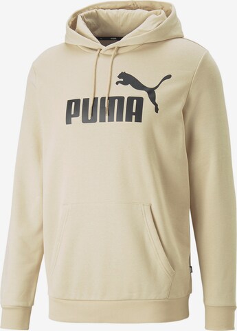 PUMA Sportsweatshirt in Beige: voorkant