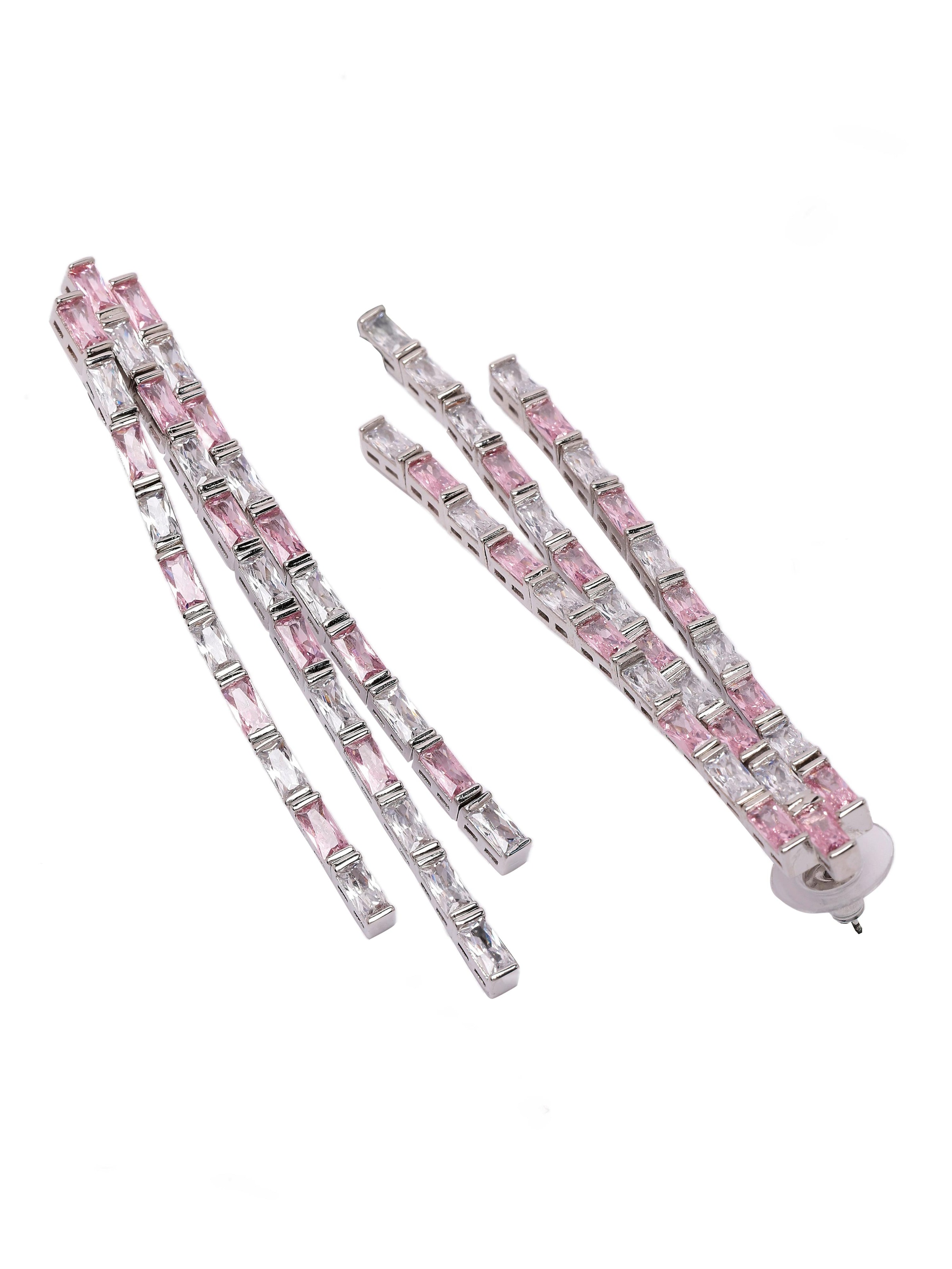 AVANT-GARDE PARIS - Pendientes 'Veronikala' en rosa