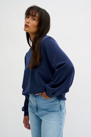 Felpa di My Essential Wardrobe in blu: frontale