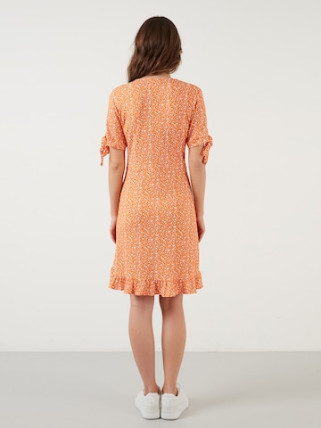 LELA Sommerkleid in Orange