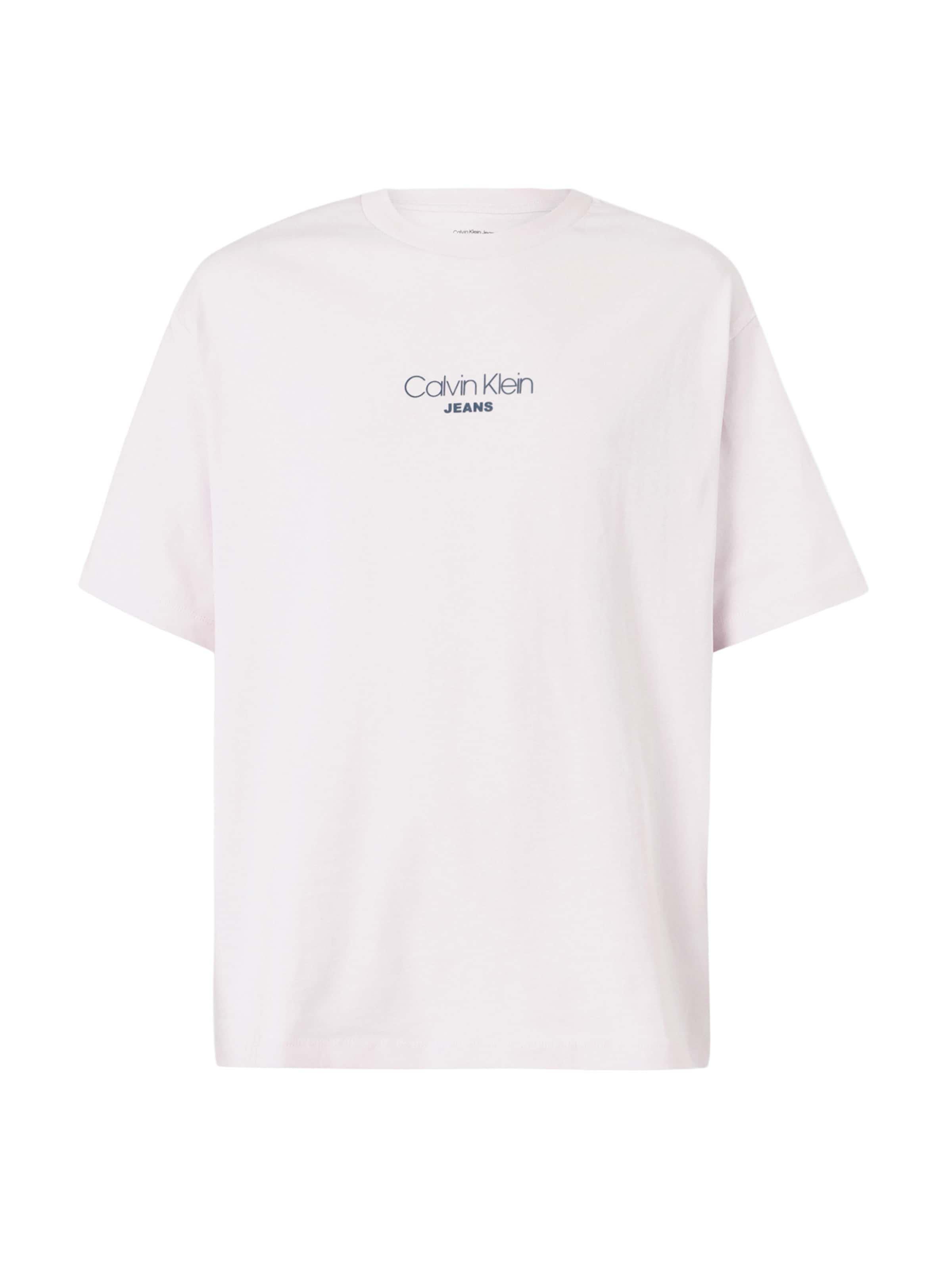 Calvin Klein Jeans Футболка в Ярко-розовый: спереди