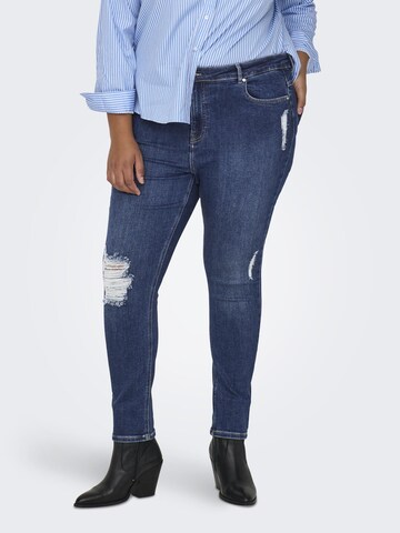 ONLY Carmakoma Skinny Jeans 'MILA' in Blue: front