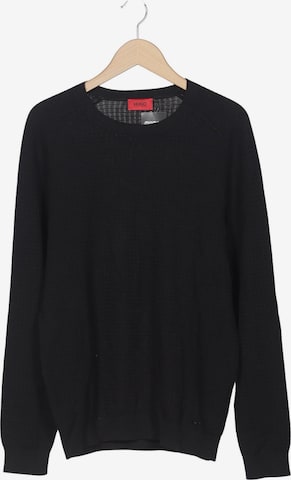 HUGO Sweater & Cardigan in M in Black: front