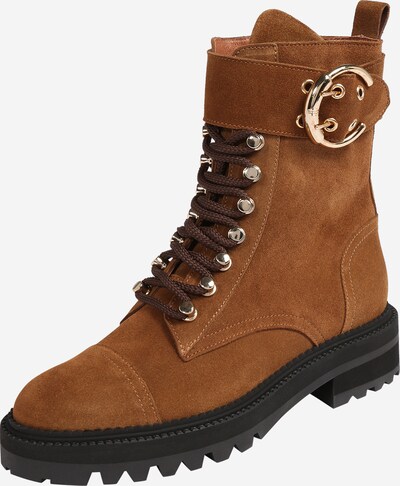Billi Bi Lace-up bootie in brown, Item view