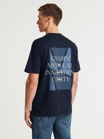 CHASIN' Shirt 'Ember' in Blauw: voorkant