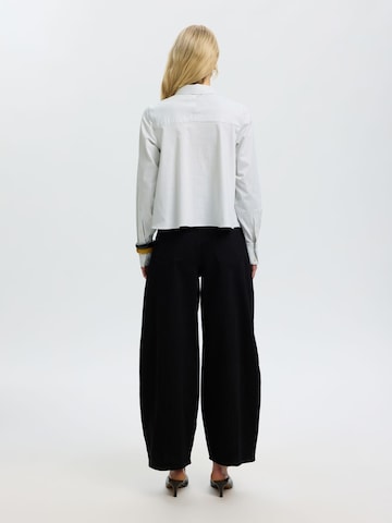 SELECTED - Blusa 'SLWROMIE' em amarelo