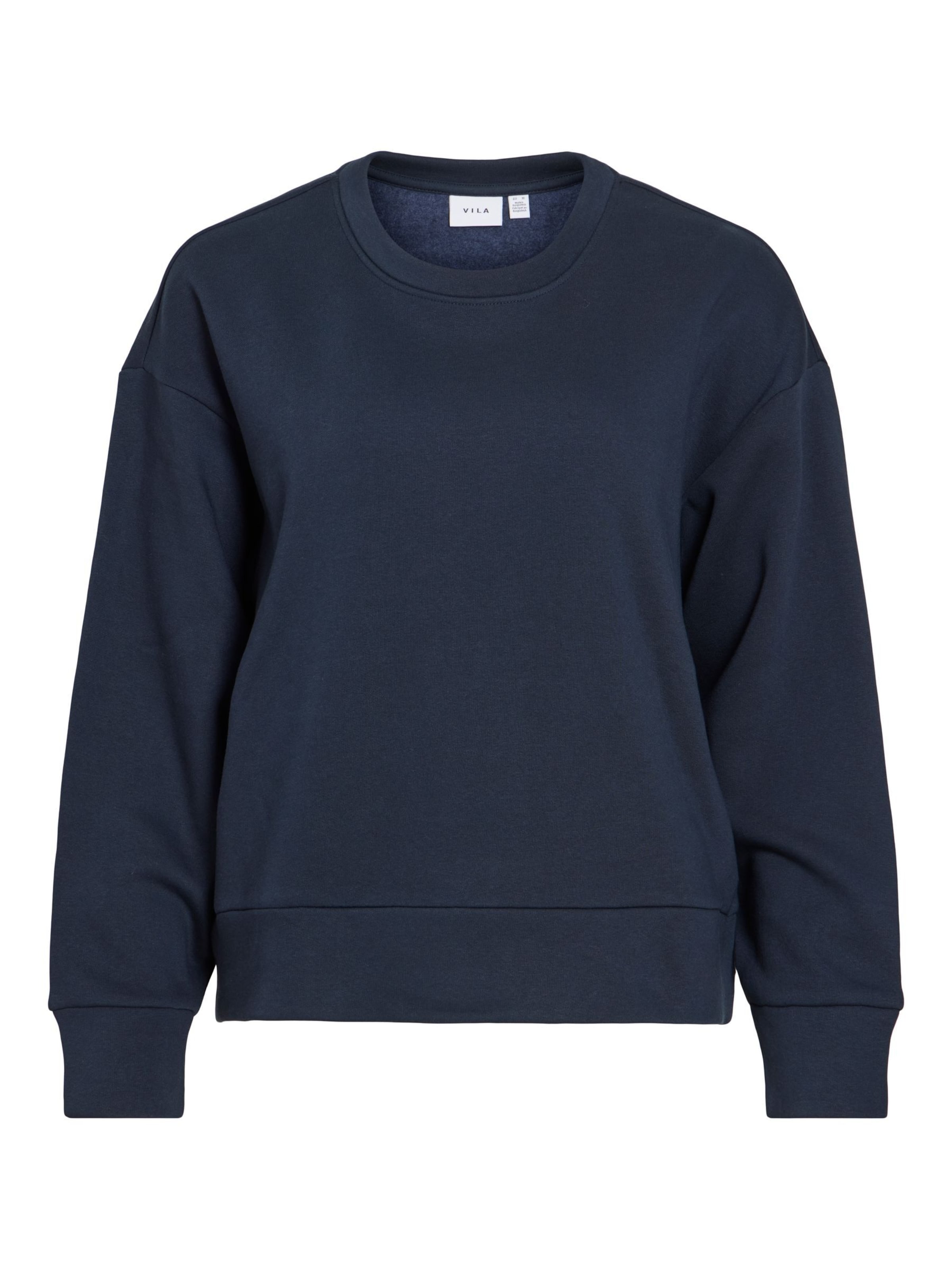 VILA Sweatshirt 'VIVera' in Blauw: voorkant