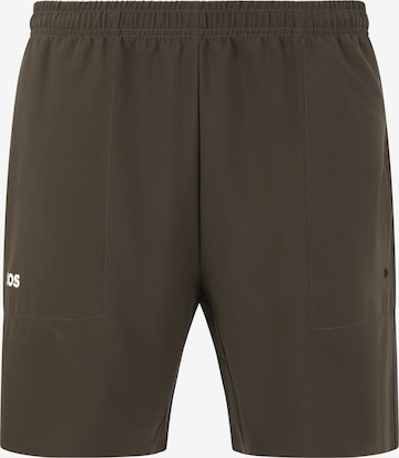 SOS Regular Workout Pants 'Niseko' in Grey: front