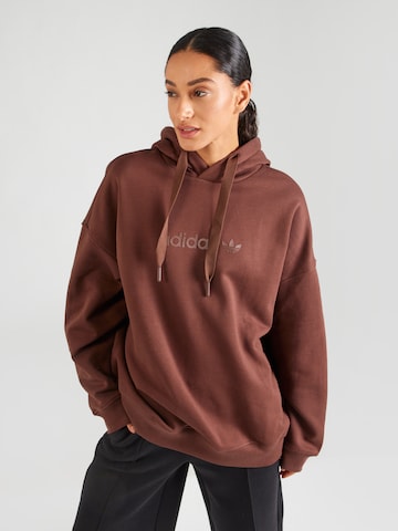 ADIDAS ORIGINALS Sweatshirt 'Essentials' in Braun: Vorderseite