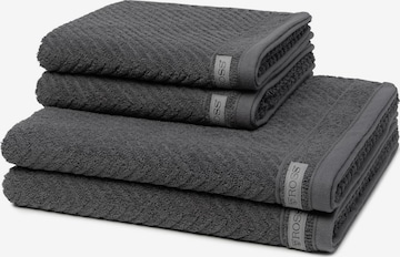 ROSS Towel 'Smart' in Grey: front