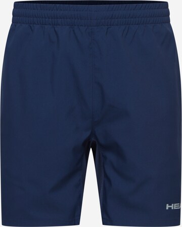 HEAD Regular Sportbroek in Blauw: voorkant