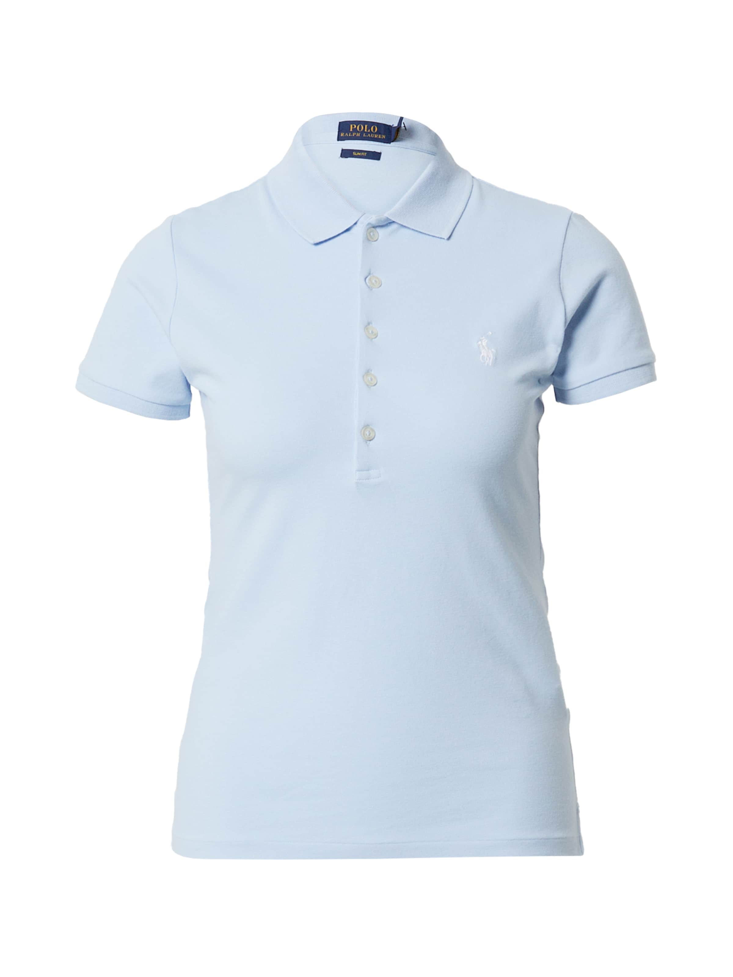 mėlyna Polo Ralph Lauren Marškinėliai 'Julie': priekis
