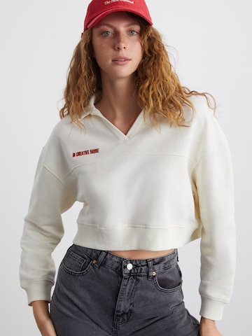 Grimelange Sweatshirt i beige