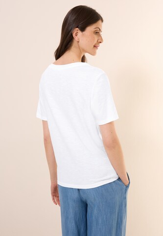 CECIL T-Shirt in Weiß