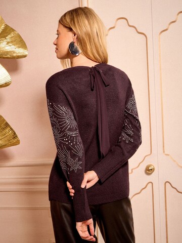 love & roses - Jersey 'Christmas' en rojo