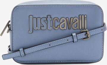 Just Cavalli Schoudertas in Blauw: voorkant