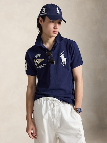 T-Shirt Polo Ralph Lauren en bleu : devant