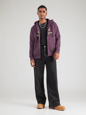 ALPHA INDUSTRIES Sweatvest in Lila