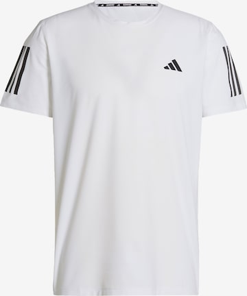 ADIDAS PERFORMANCETehnička sportska majica 'Own The Run' - bijela boja: prednji dio