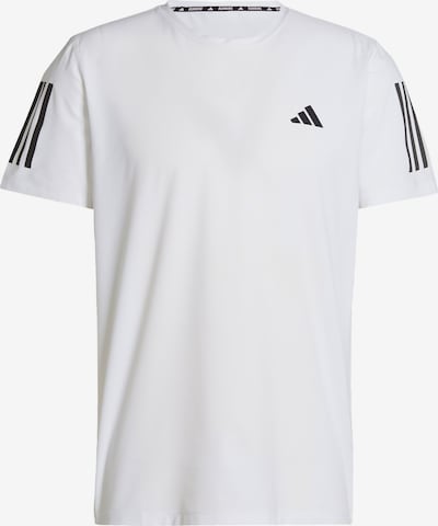 ADIDAS PERFORMANCE T-Shirt fonctionnel 'Own The Run' en noir / blanc, Vue avec produit