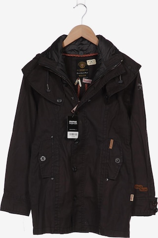 khujo Jacket & Coat in S in Grey: front