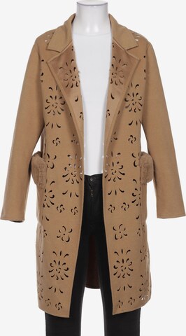 RINASCIMENTO Jacket & Coat in XS in Beige: front