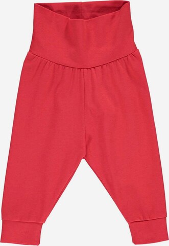 Pantaloni '' di Fred's World by GREEN COTTON in rosso: frontale