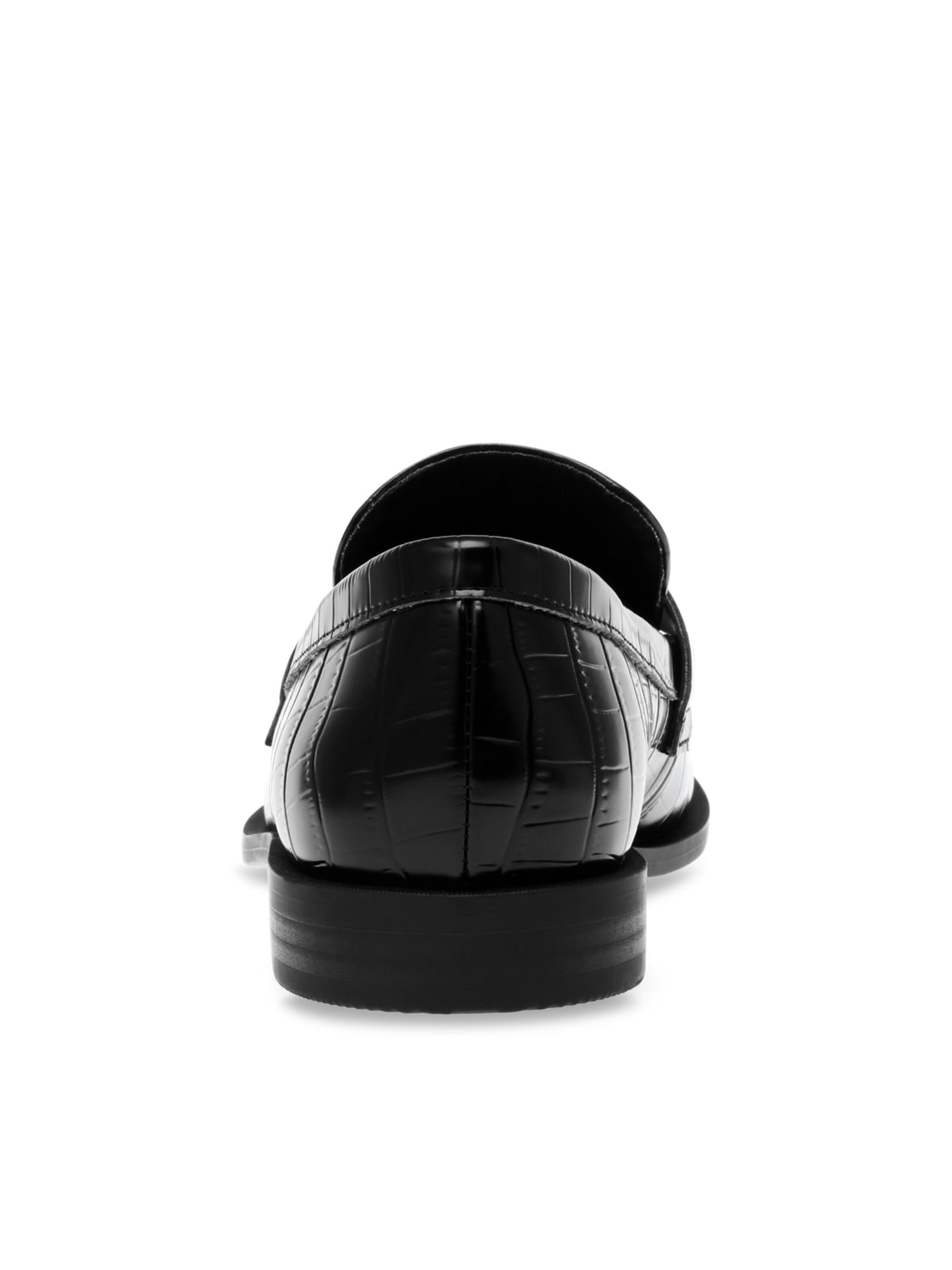 STEVE MADDEN Mokasyny 'HARLEM BLK CROCO' w kolorze czarny