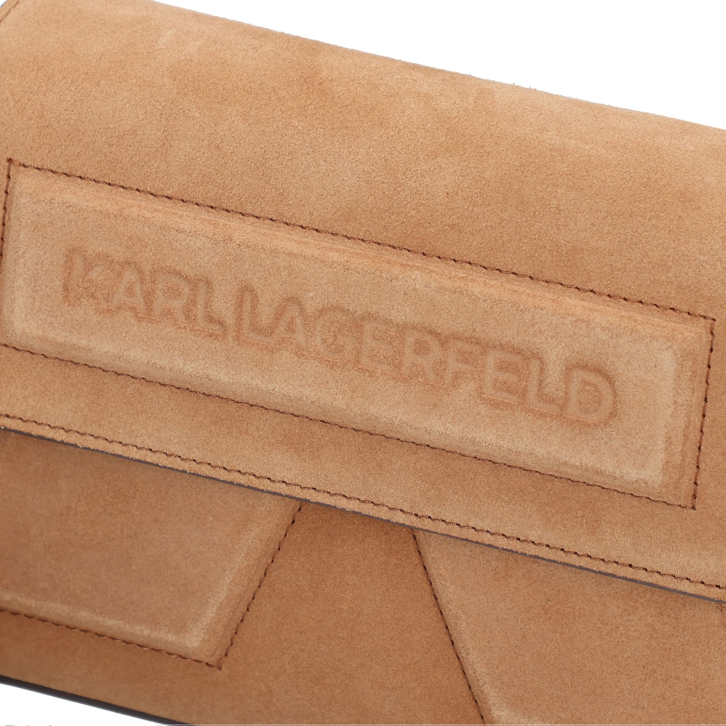 Karl Lagerfeld Crossbody bag 'Behind the Seams' in Brown