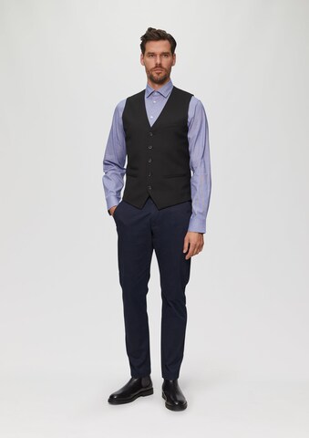 Gilet de costume s.Oliver BLACK LABEL en noir
