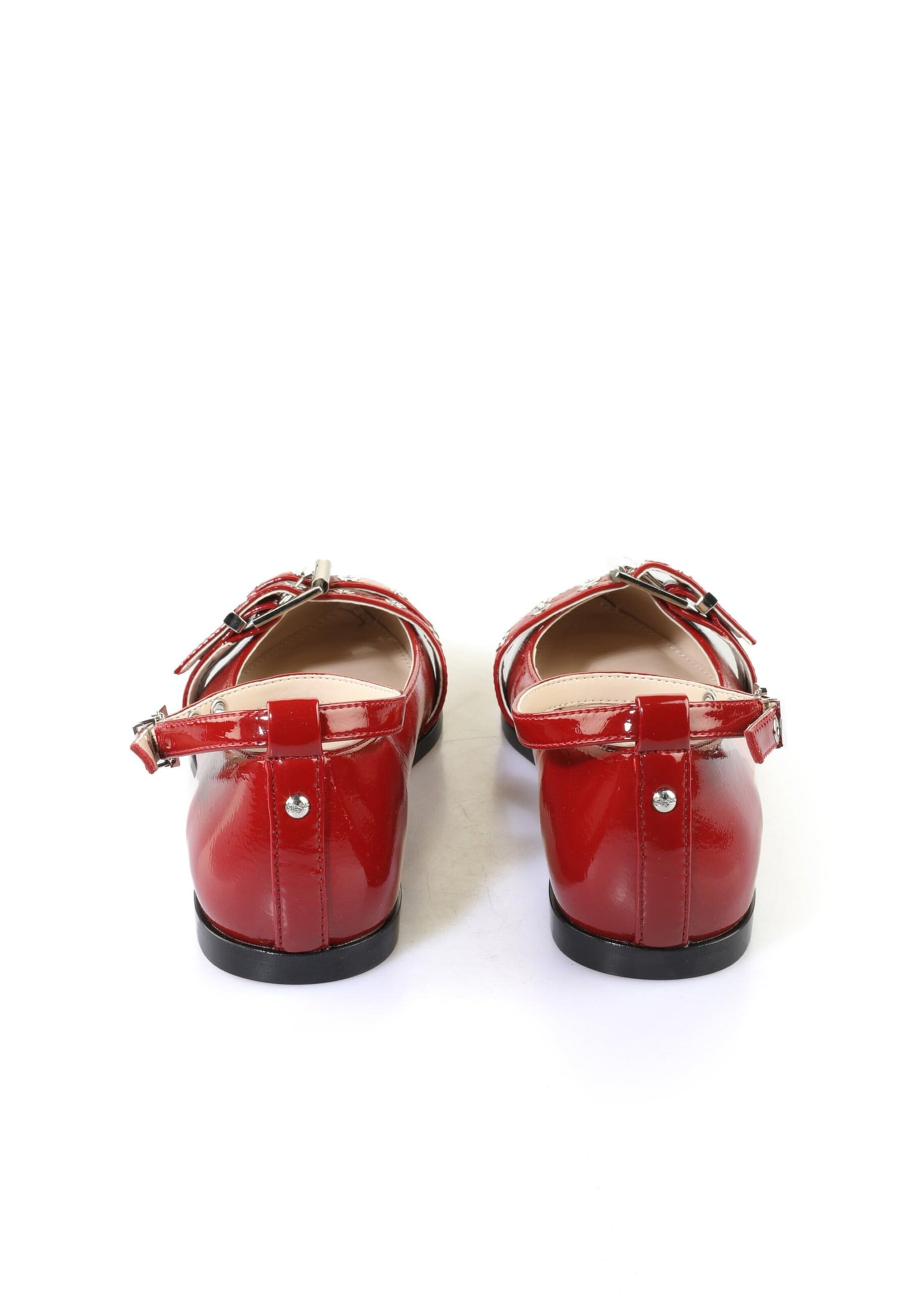 Ballerines à lanières BUFFALO en rouge