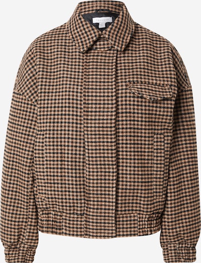 Demisezoninė striukė iš TOPSHOP, spalva – smėlio spalva / ruda / juoda, Prekių apžvalga