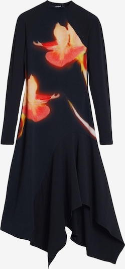 Desigual Haljina u narančasta / crna, Pregled proizvoda