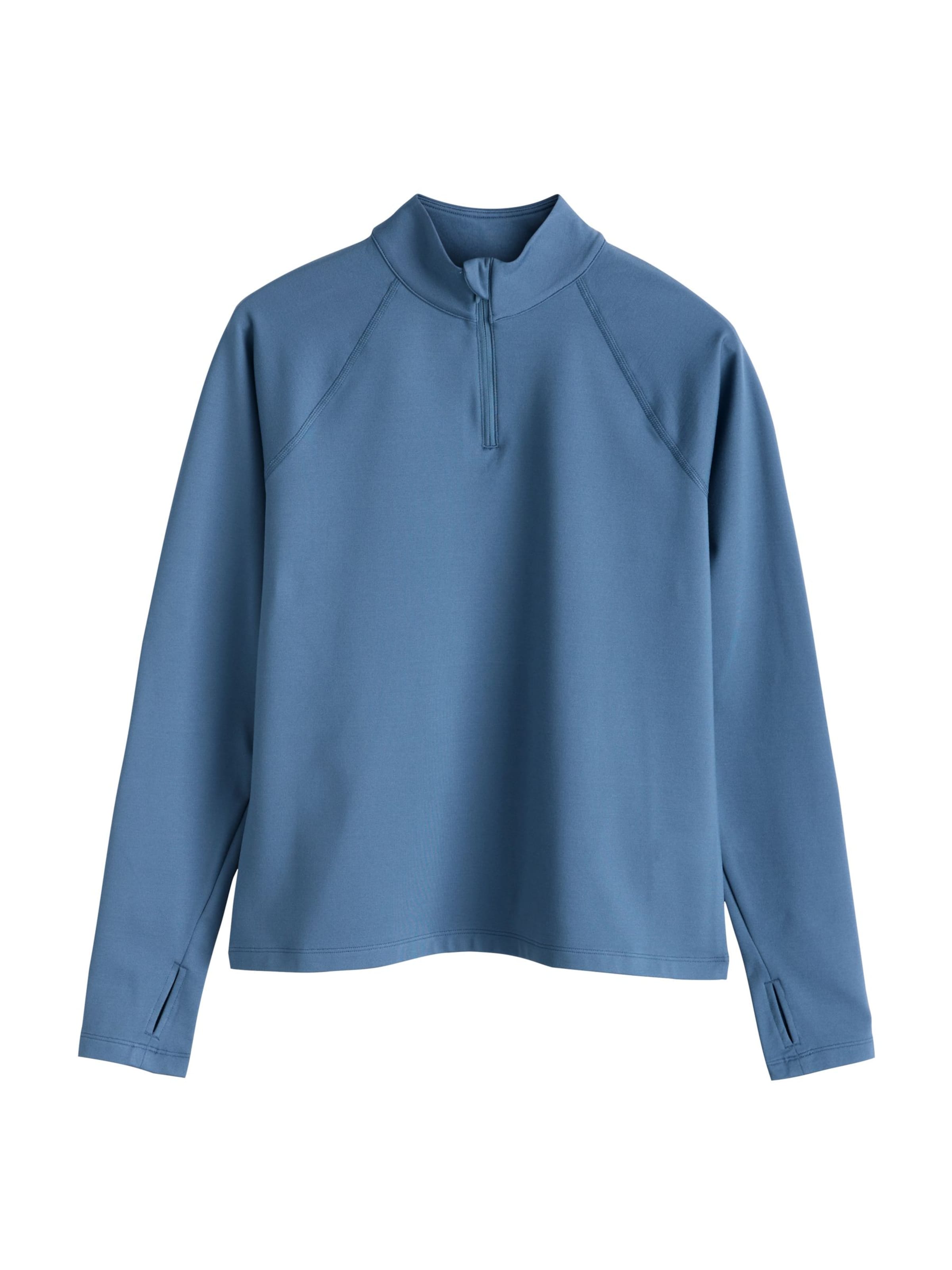 Next Sportovní svetr – modrá: přední strana