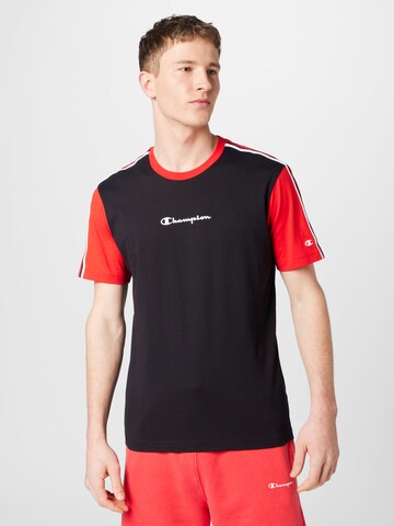 Champion Authentic Athletic Apparel Funkčné tričko - Červená: predná strana