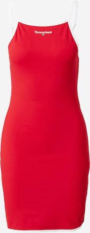 Tommy Jeans Dress in Red: front