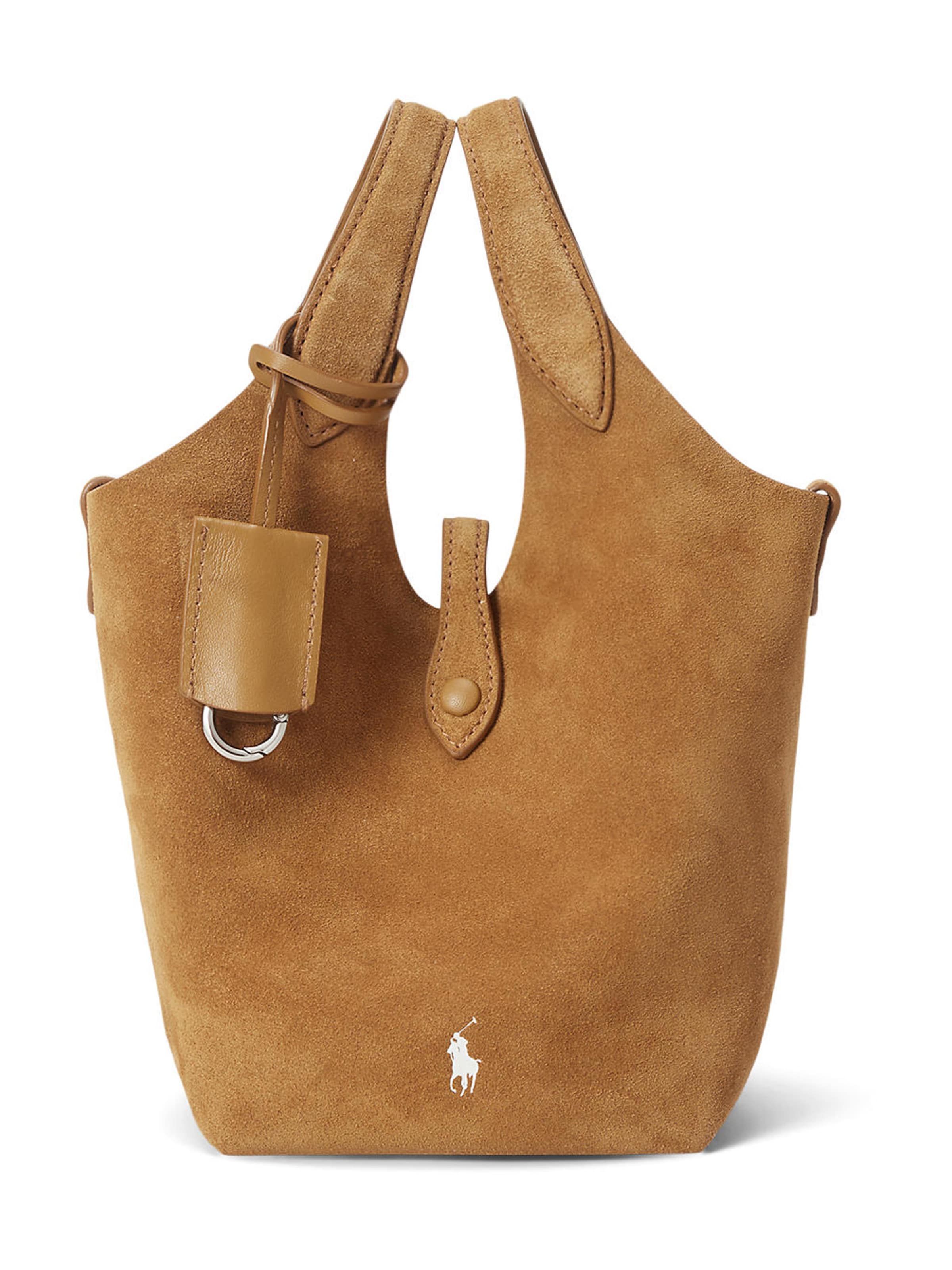 Polo Ralph Lauren Torebka w kolorze brązowy: przód