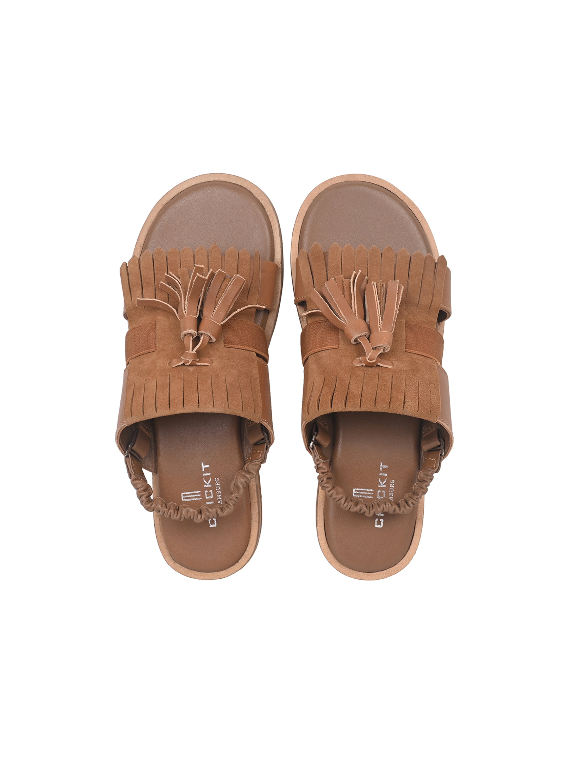 Crickit Sandale ' ROJA ' in Braun