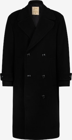 STRELLSON Between-Seasons Coat in Black: front