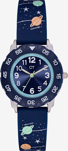 Cool Time Horloge in Blauw: voorkant