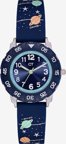 Cool Time Horloge in Blauw: voorkant