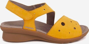 MEPHISTO Sandale in Gelb