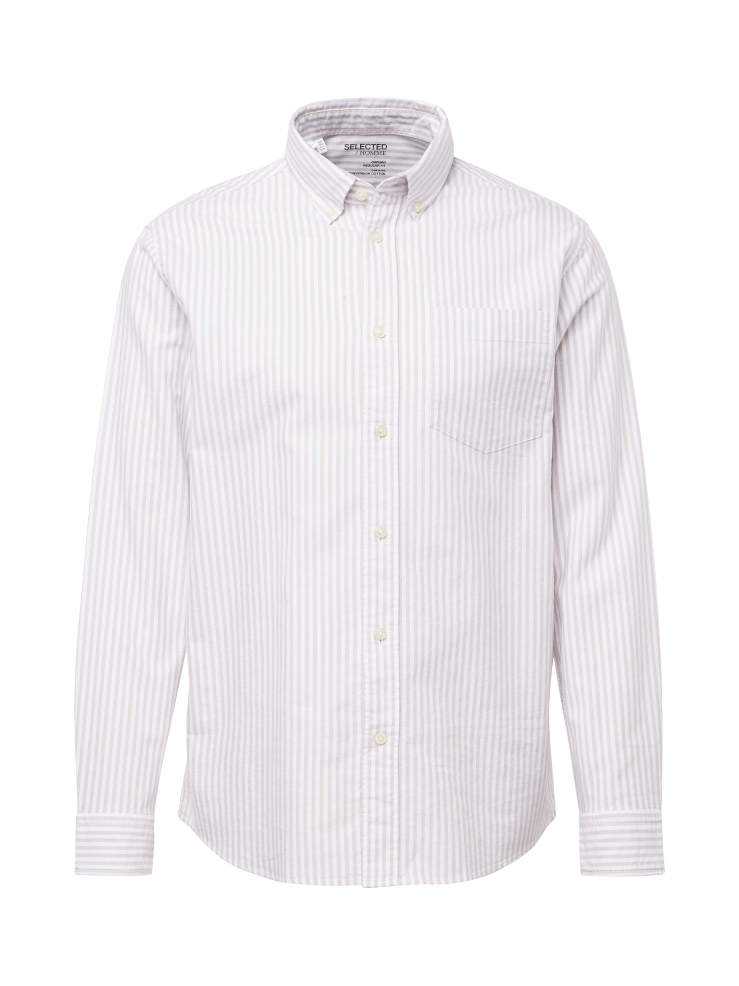 SELECTED Πουκάμισο 'SLHRICK' σε λευκό: μπροστά