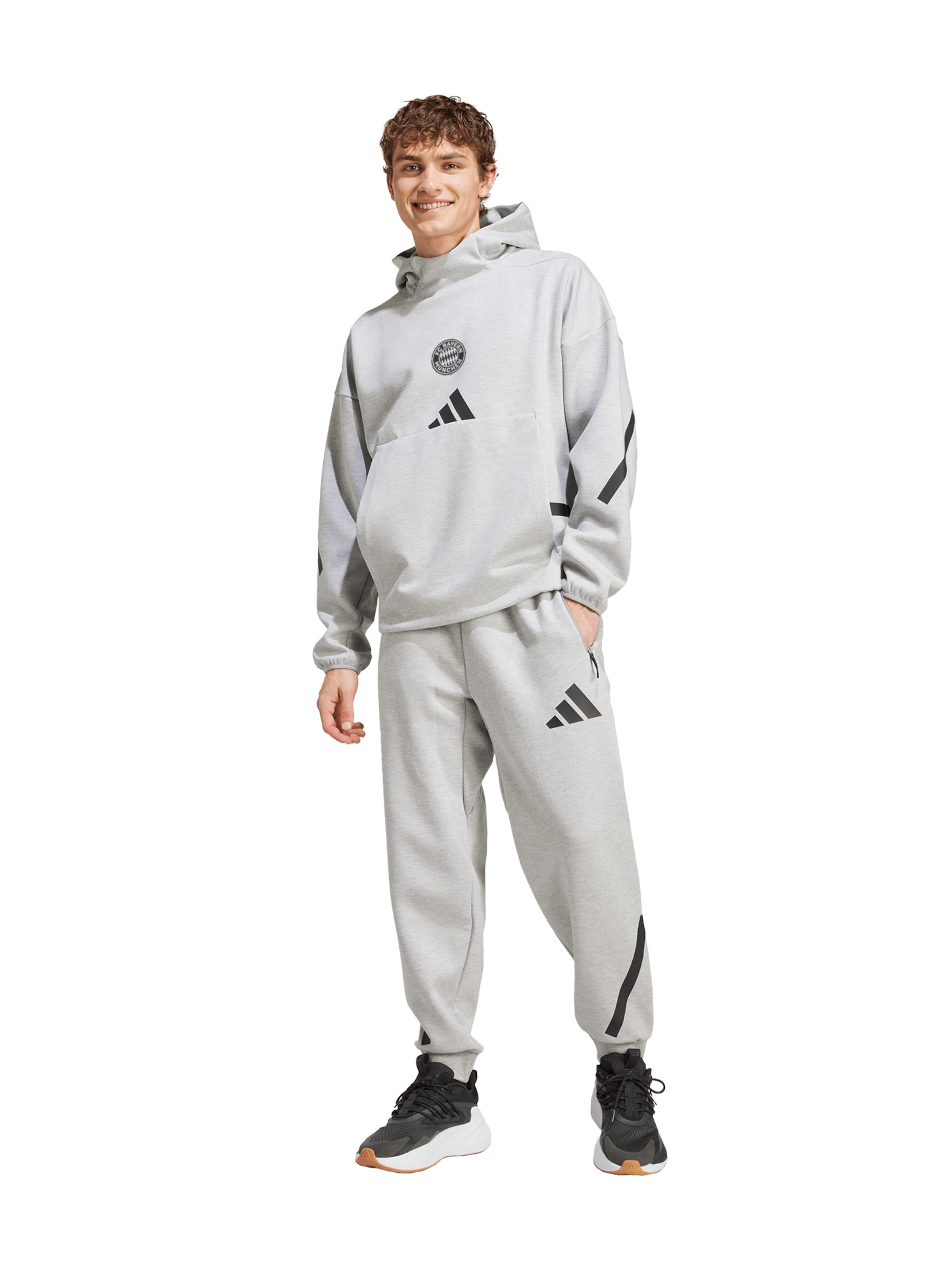 ADIDAS SPORTSWEAR Sport szabadidős felsők 'ZNE' - szürke: elől