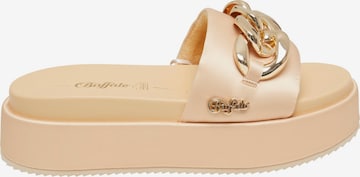 Zoccoletto di BUFFALO in beige: frontale