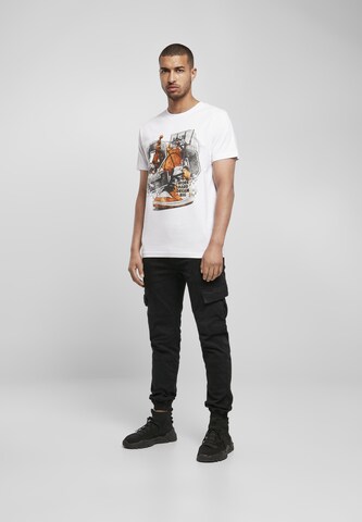 Mister Tee T-shirt 'Ballin' i vit